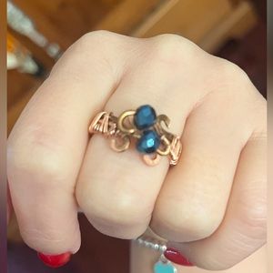 Hand made copper ring